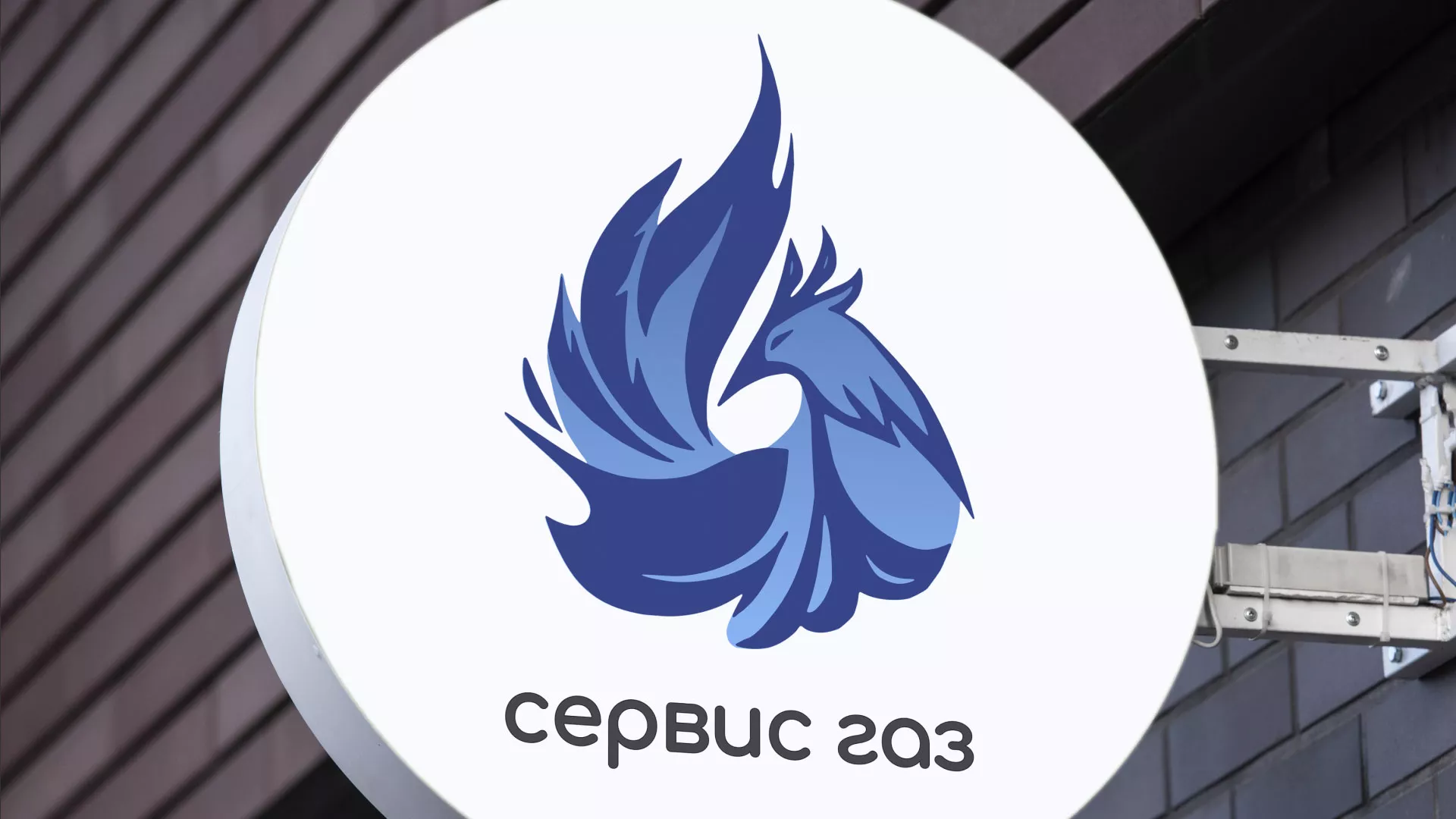 Создание логотипа «Сервис газ» в Оханске