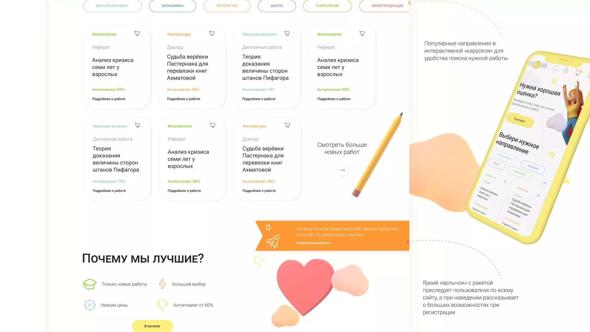 Создание онлайн-сервиса в Оханске по рефератам и курсовым работам