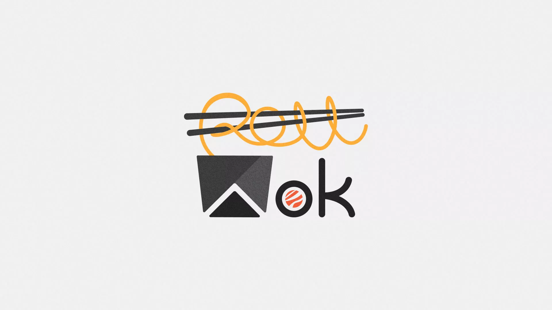 Разработка логотипа в Оханске для суши-бара «Roll Wok Club» Разработка логотипа в Оханске для суши-бара «Roll Wok Club»